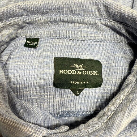 Rodd & Gunn Sports Fit Cotton Polo Mens Size L - Picture 2 of 10